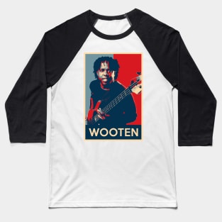 Victor Wooten - Hope Poster - Greats of Jazz Music History Baseball T-Shirt